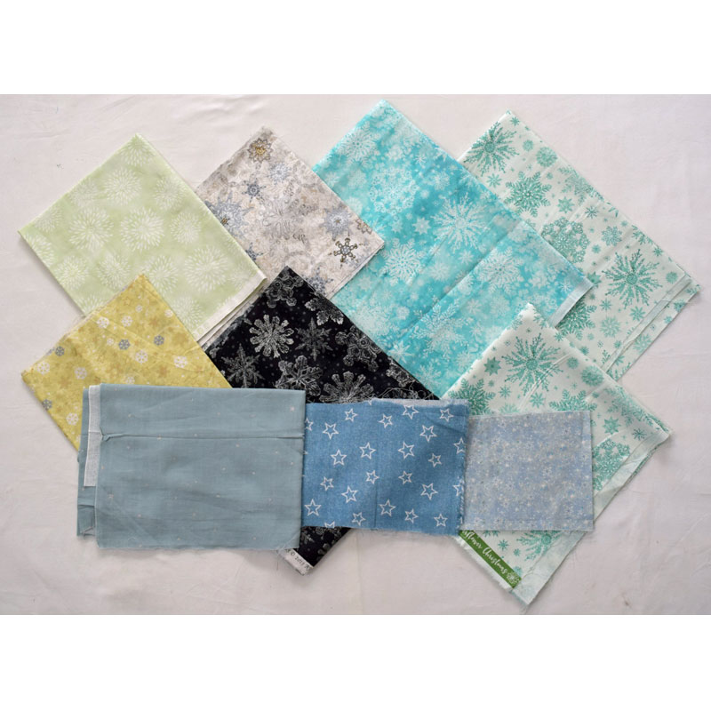 雪の結晶柄福袋