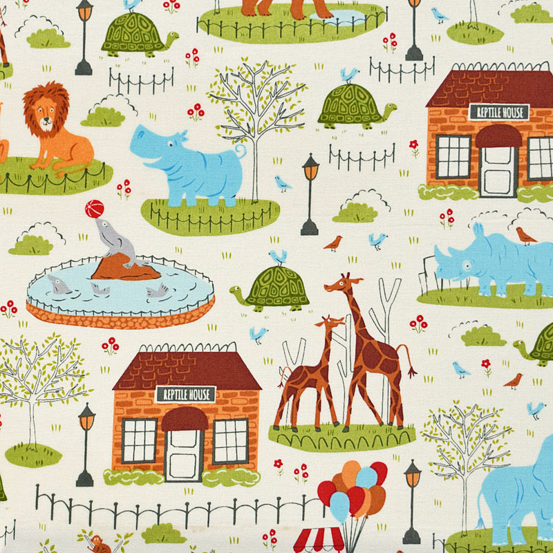 動物園の動物たち クリーム